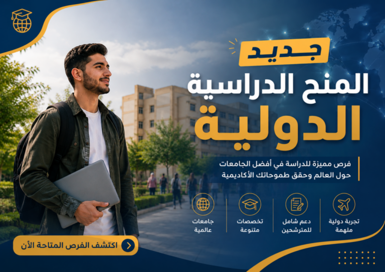 فتح باب الترشح للاستفادة من منح دراسية دولية